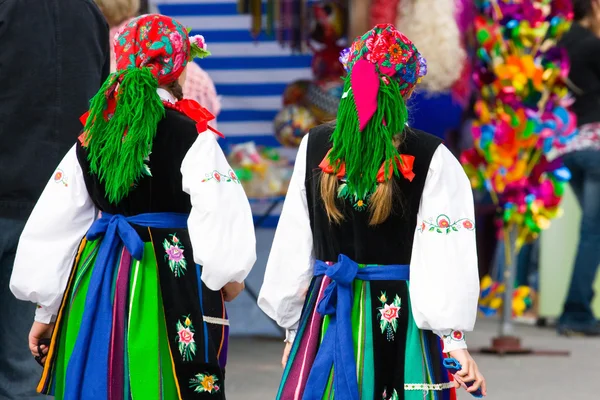 Ethnic costumes — Stock Photo, Image