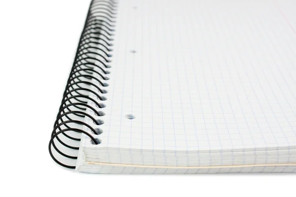 Cuaderno y pluma — Foto de Stock