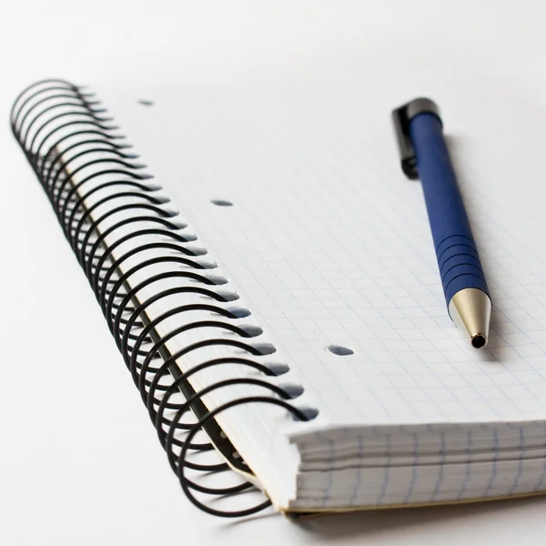 Notebook and pen — Stock Photo, Image