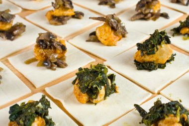 puf böreği olarak tavuk göğsü