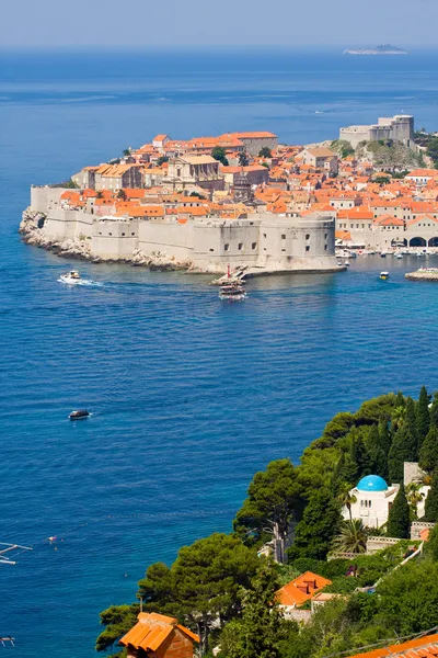 Dubrovnik oude stad pier — Stockfoto