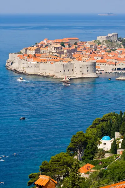 Dubrovnik cais da cidade velha — Fotografia de Stock