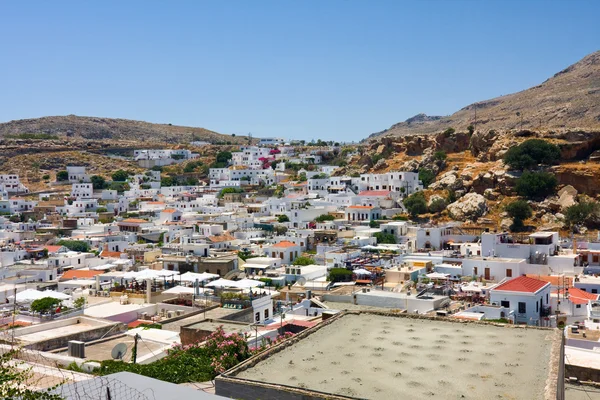 Lindos, Rhodos, Griechenland — Stockfoto