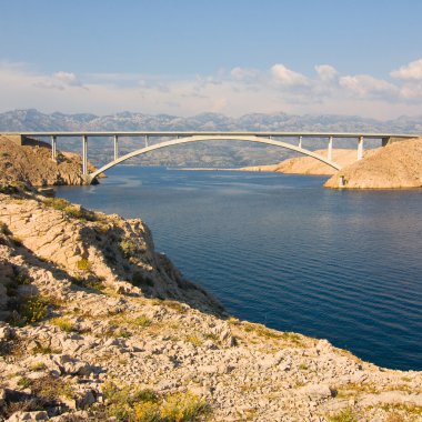 Köprü, pag Island, Hırvatistan