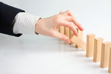 domino etkisi durdurma tarafından bir soruna çözüm kavramı