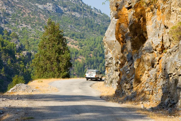 Image de la route près de Alanya dans les montagnes du Taureau, Turquie — Photo