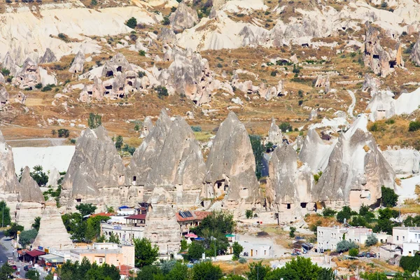 Ortahisar grot stad in capapdocia, Turkije — Stockfoto