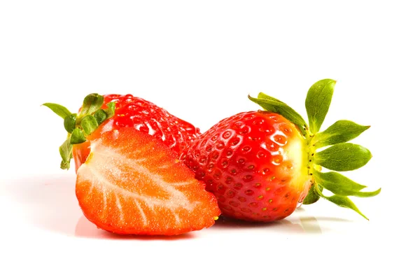 Strawberry on white — Stock Photo, Image