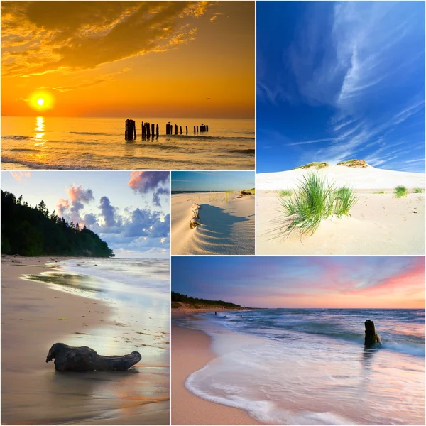 Baltık Denizi, Polonya, kolaj