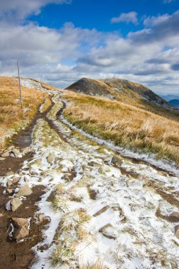 Sonbahar, bieszczady dağlar