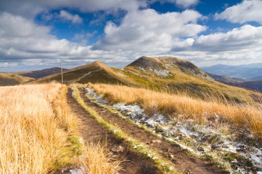 Sonbahar, bieszczady dağlar