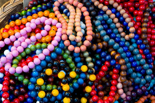彩色的珠 — 图库照片