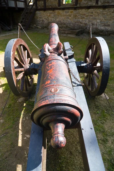 Old field cannon — Stock Photo, Image