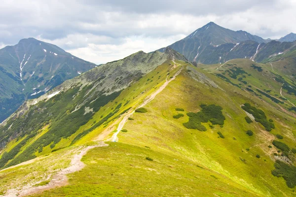 Montañas Tatra - Valle de Chocholowska — Foto de Stock