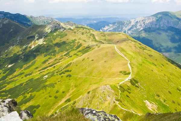 Tatra gebergte - chocholowska valley — Stockfoto