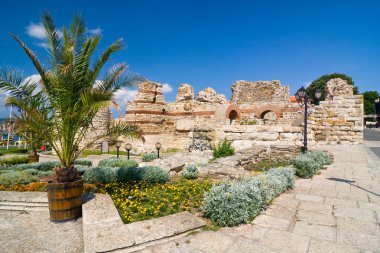 nessebar, Bulgaristan eski kilisede. UNESCO Dünya Mirası