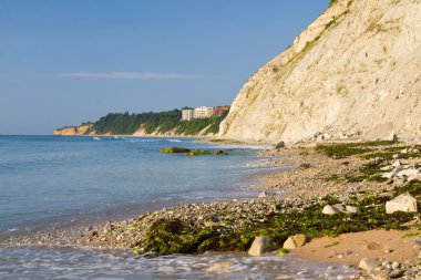 doğal rezerv Bulgaristan beyaz kayalar.
