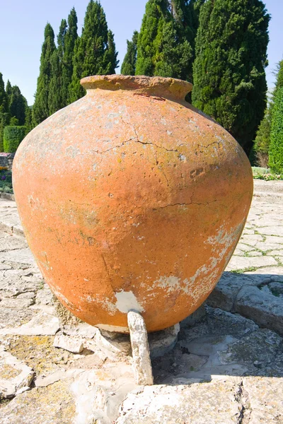 Großes Gefäß im Garten, Balchik — Stockfoto