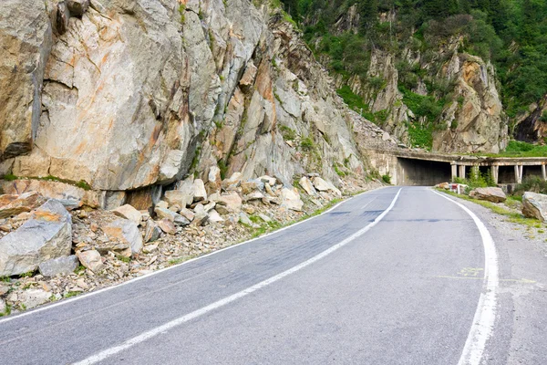 Transfagarasan bergweg, Roemeense Karpaten — Stockfoto