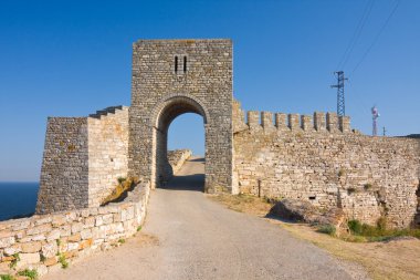 cape kaliakra, Karadeniz, Bulgaristan Ortaçağ Kalesi