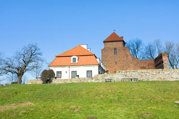 Middeleeuws kasteel in liw, Polen — Stockfoto
