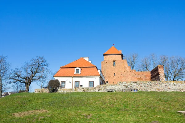 Middeleeuws kasteel in liw, Polen — Stockfoto