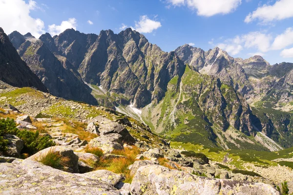 Беловодская долина в Высоких Татрах — стоковое фото