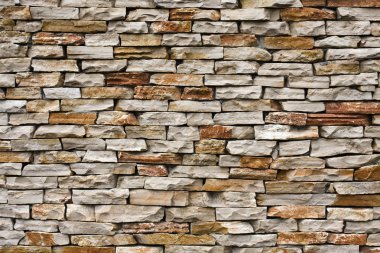 Eski Kahverengi Tuğlalar Duvarı Deseni.