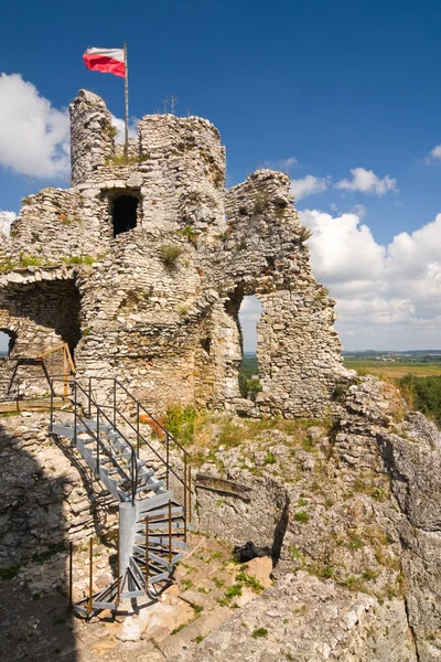 Ogrodzieniec castle, Lengyelország. — Stock Fotó