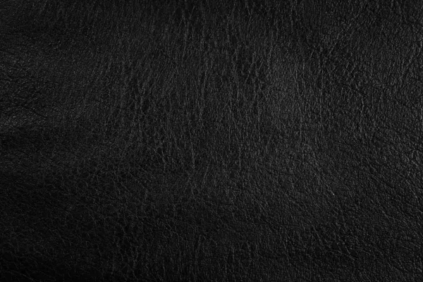 Black leather texture background — Stock Photo, Image