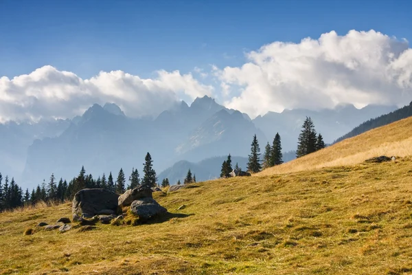 Berglandschaft, Tatry, Polen — Stockfoto