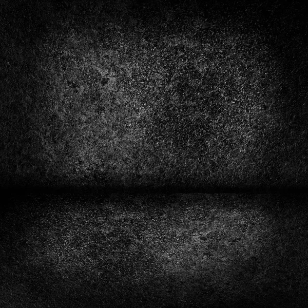 Emty black room or dark space background — Stock Photo, Image