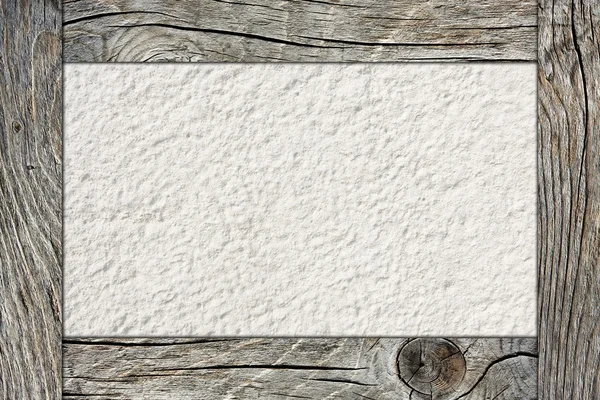 Stare drewno tło i białe ściany — Zdjęcie stockowe
