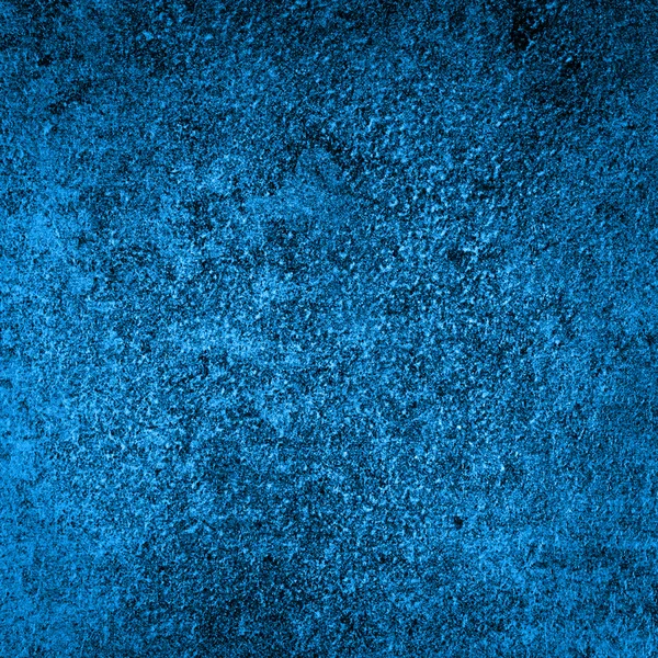 青色のトーンで老朽化した壁のグランジ テクスチャ — ストック写真