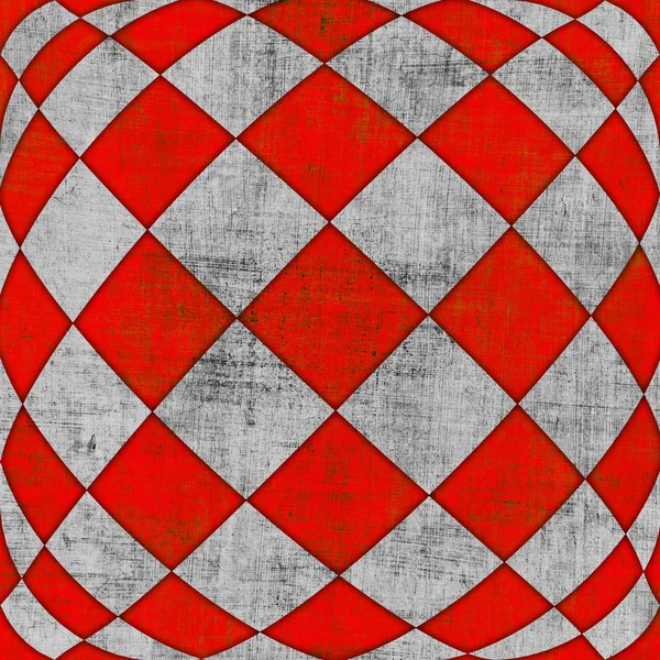 Checkered texture 3d background. — Stock Photo, Image