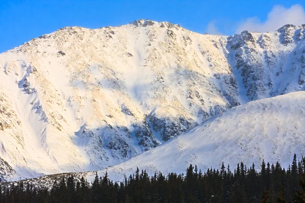 ハラ gasienicowa、冬の風景高タトラ山脈 — ストック写真