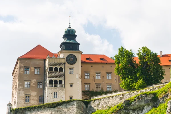 Slottet pieskowa skala i nationella ojcow park, Polen — Stockfoto