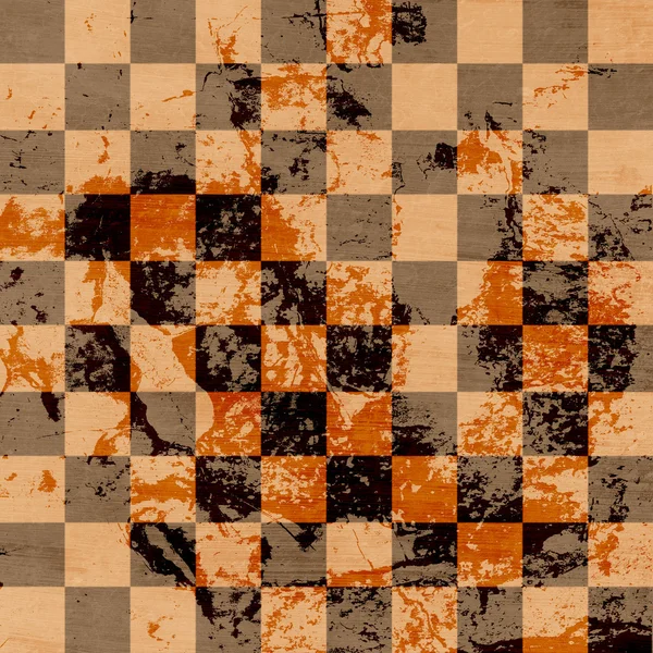Grunge checkered background — Stock Photo, Image