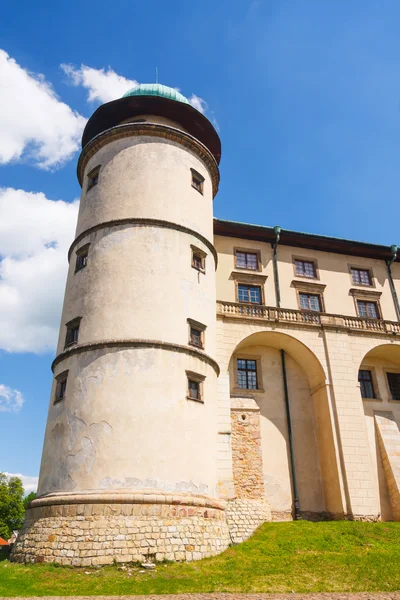 Visa nowy wisnicz Castle, Polen — Stockfoto