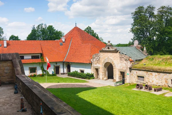 View of Nowy Wisnicz castle, Poland — Stock Photo, Image