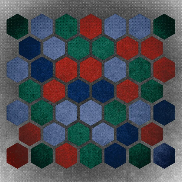 Grunge model geometric hexagon — Fotografie, imagine de stoc