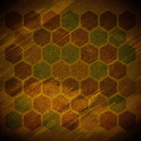 Grunge model geometric hexagon — Fotografie, imagine de stoc