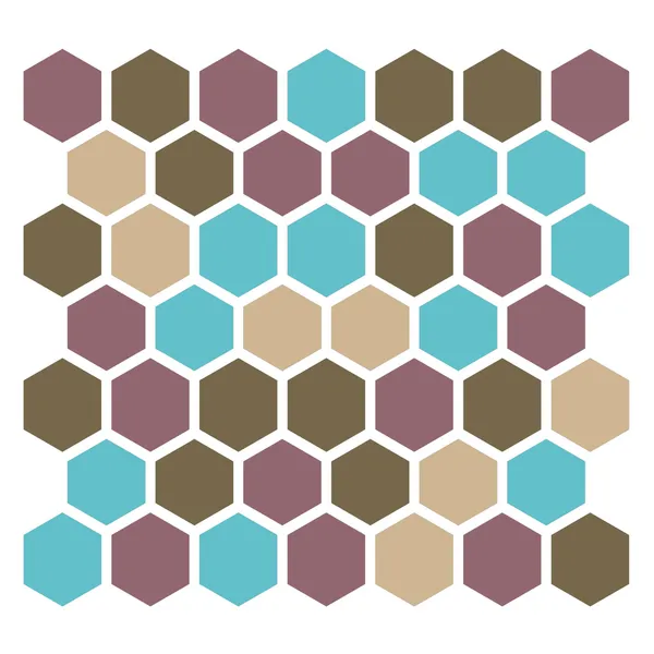 Hexagon patroon — Stockfoto