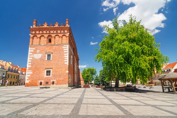 Sandomierz, Polonya - 23 Mayıs: sandomierz önemli bir turistik 's onun eski şehir için bilinir. 23 Nisan 2014. Sandomierz, Polonya. — Stok fotoğraf