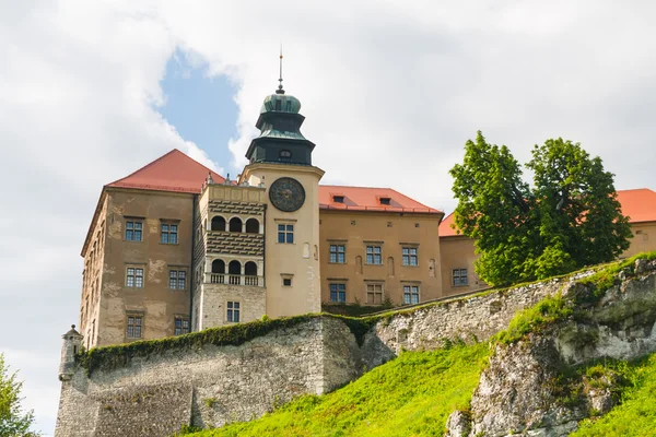 Замок Пиескова Скала в Национальном парке Ойкоу, Польша — стоковое фото