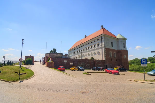 Sandomierz, Polonia - 23 MAGGIO: Sandomierz è conosciuta per il suo centro storico, che è una delle principali attrazioni turistiche. 23 maggio 2014. Sandomierz, Polonia . — Foto Stock