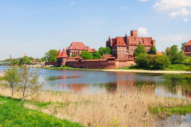 Malbork castle, Pomerania region, Poland  clipart