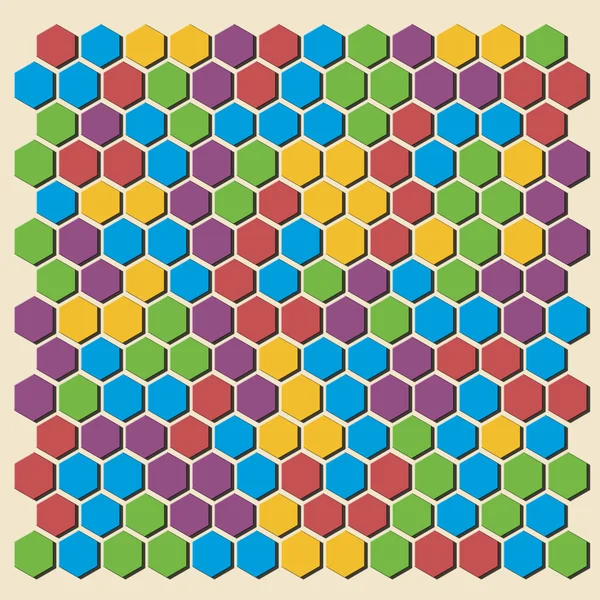 Vzorek šestiúhelníku — Stock fotografie