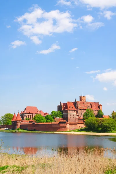 Castelo de Malbork, região da Pomerânia, Polónia — Fotografia de Stock