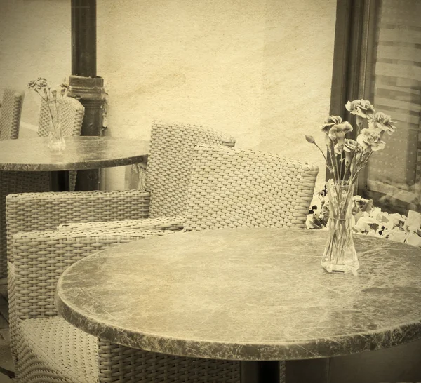Vintage-Restaurant im Freien — Stockfoto